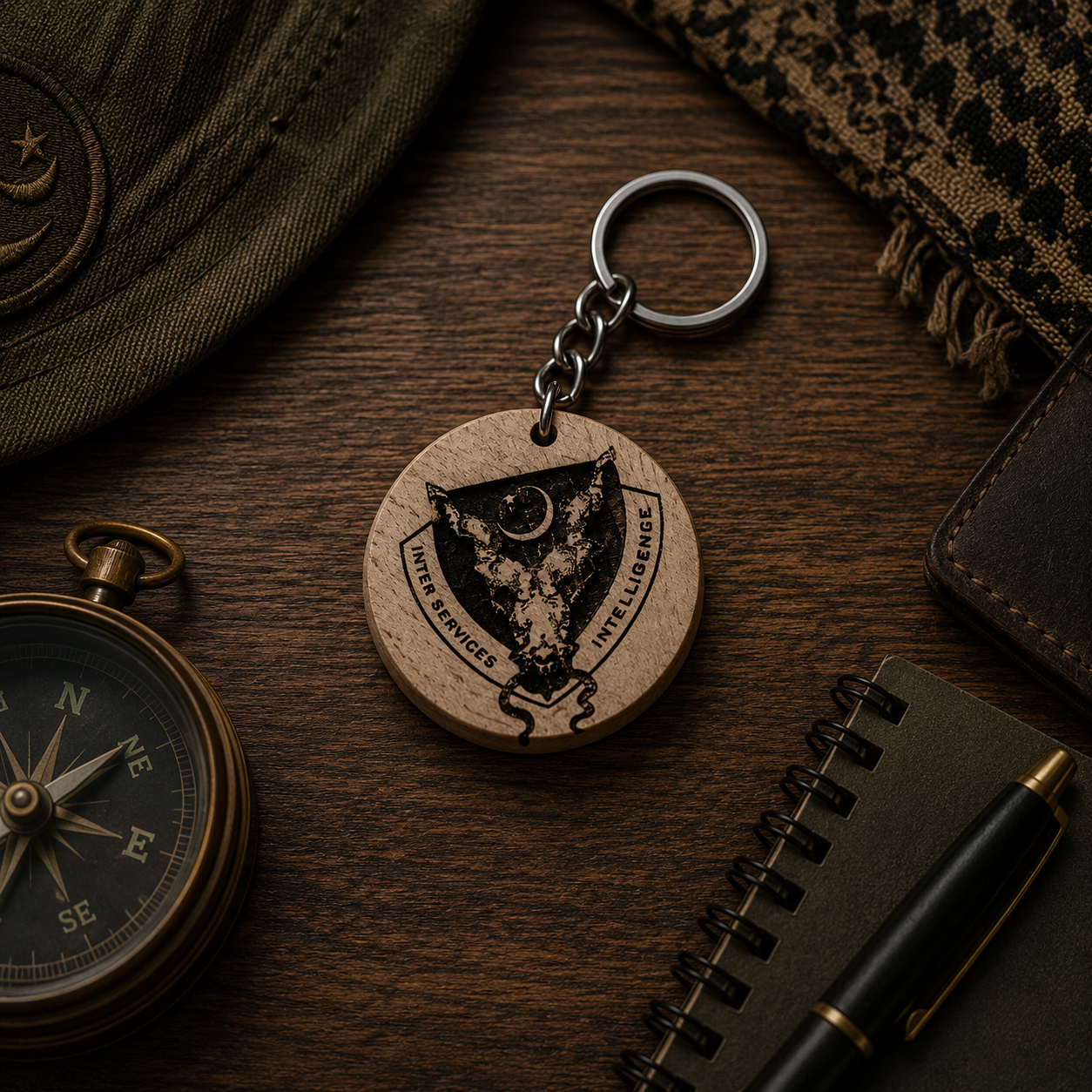 ISI - Wooden Key Chains
