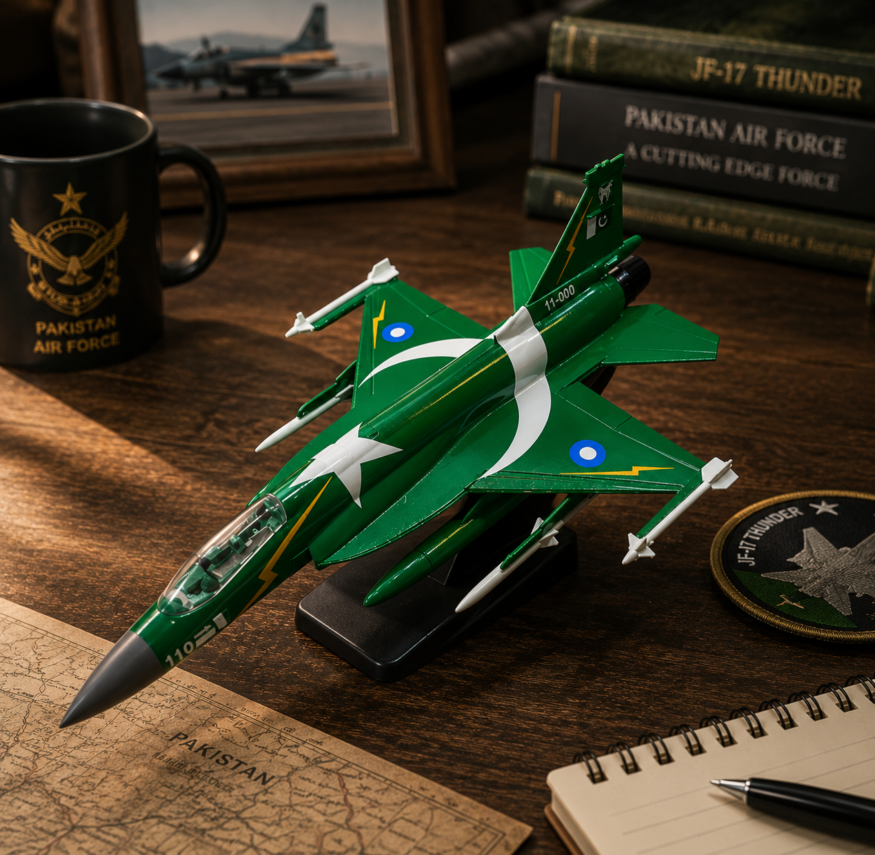 JF-17 Thunder Pakistan Flag Aircraft Model