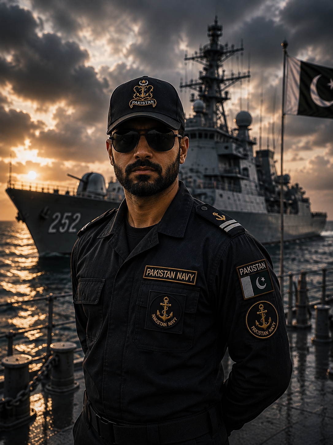 Navy - Caps