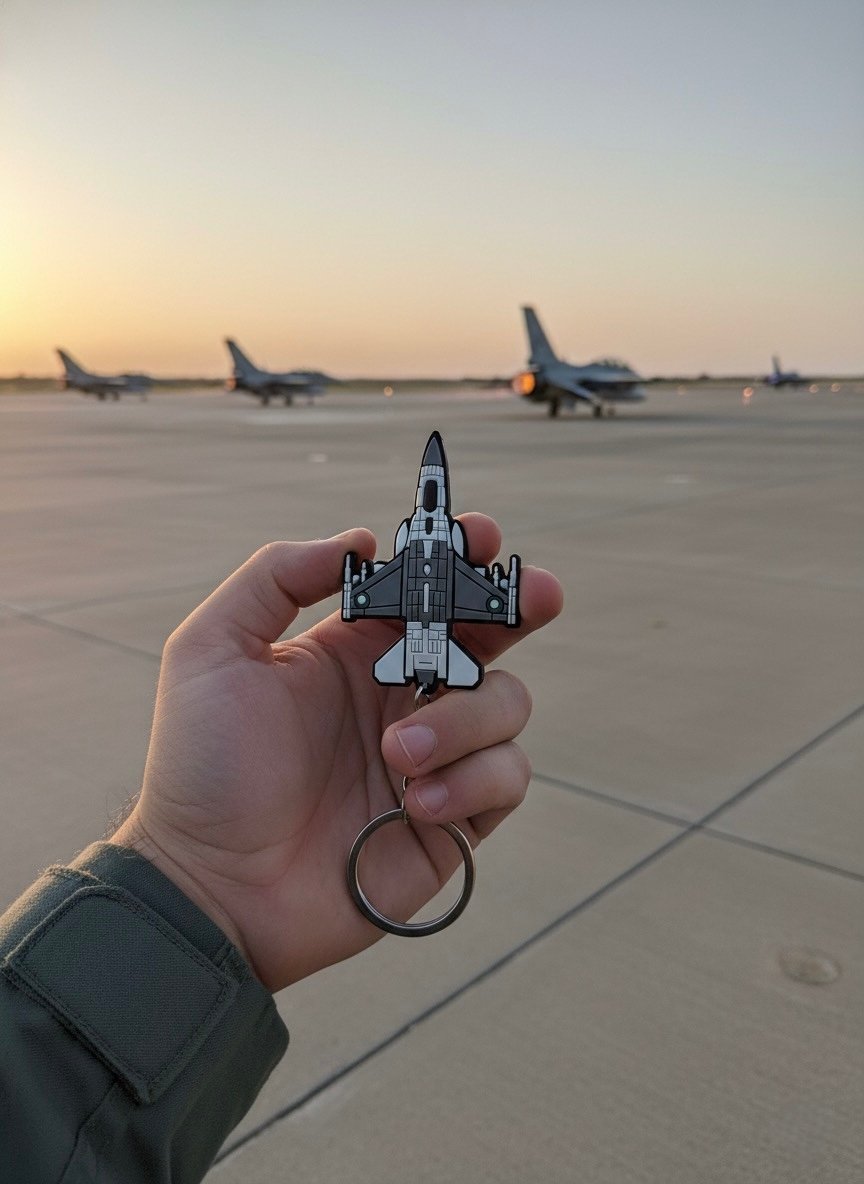 F-16 - PVC Keychains 2