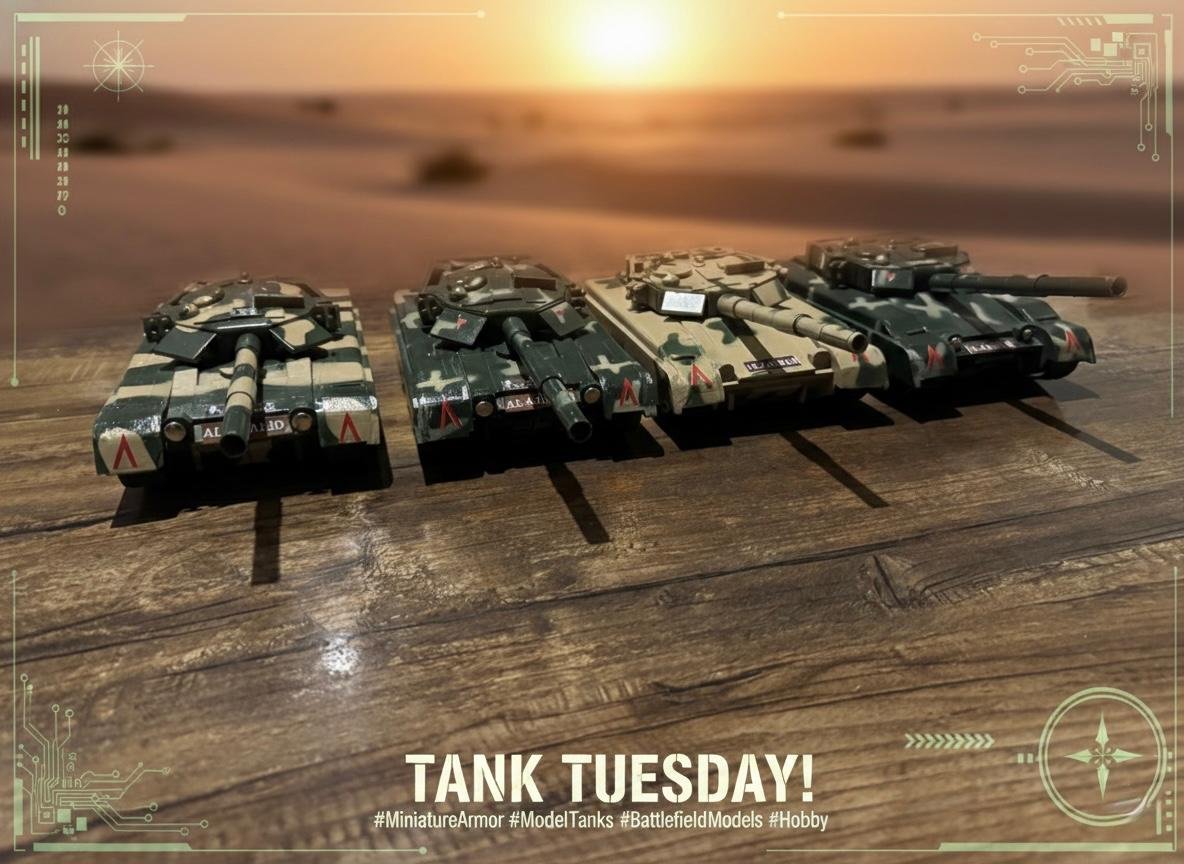 Al Khalid Main Battle Tank Model 3