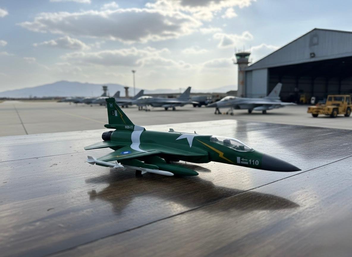 JF-17 Thunder Pakistan Flag Aircraft Model 4