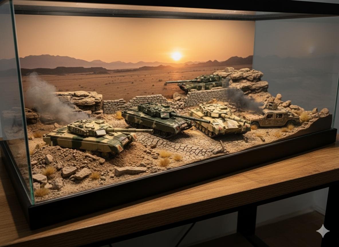 Platoon Al Zarrar Battle Tank Model 2