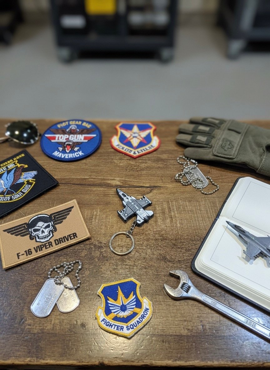 F-16 - PVC Keychains